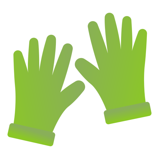 rubberen handschoenen Generic Flat Gradient icoon