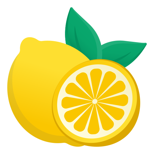 citron Generic Flat Gradient Icône