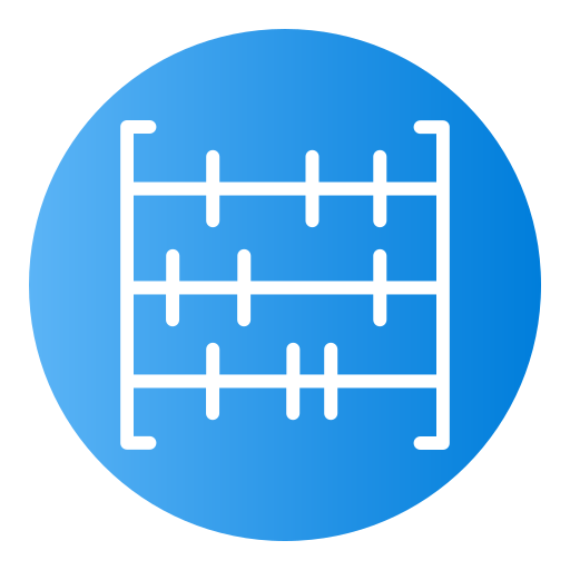 Abacus Generic Flat Gradient icon