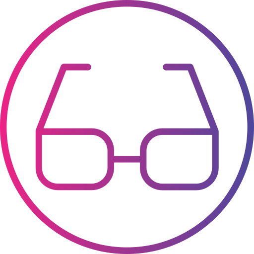 Glasses Generic Gradient icon