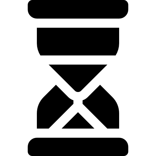 clessidra Basic Rounded Filled icona