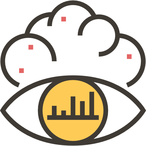 Analytics Meticulous Yellow shadow icon