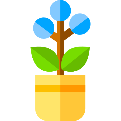 planta Basic Straight Flat icono