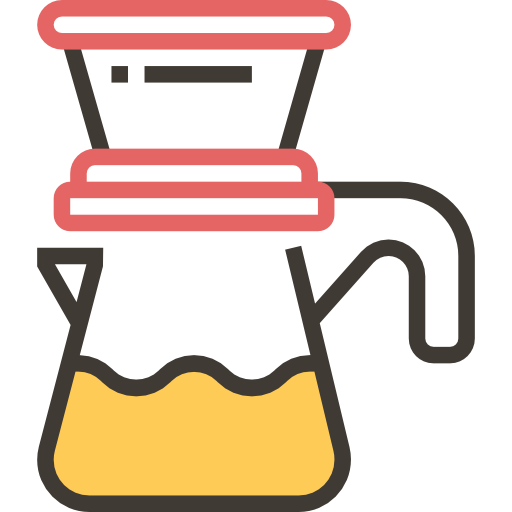 koffiezetapparaat Meticulous Yellow shadow icoon