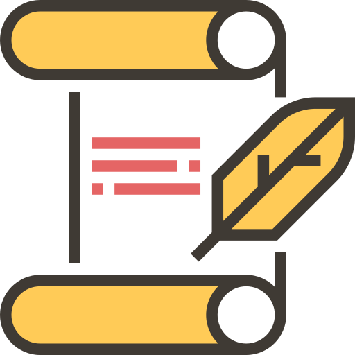 계약 Meticulous Yellow shadow icon