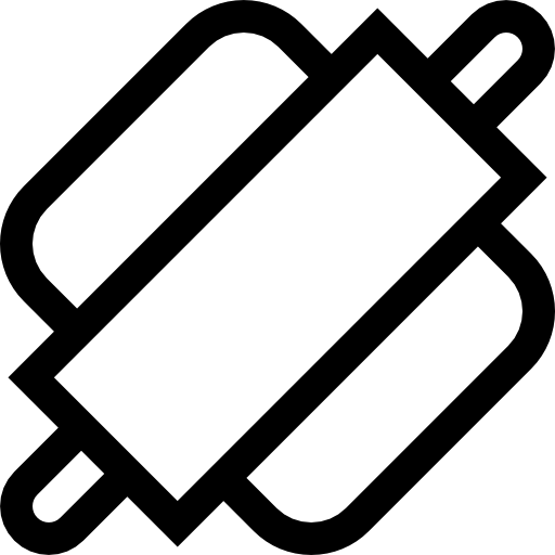 nudelholz Basic Straight Lineal icon