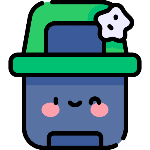 behälter Kawaii Lineal color icon