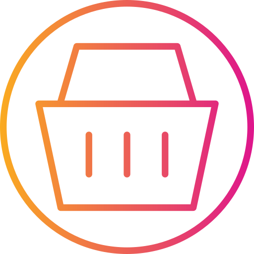 Shopping basket Generic Gradient icon