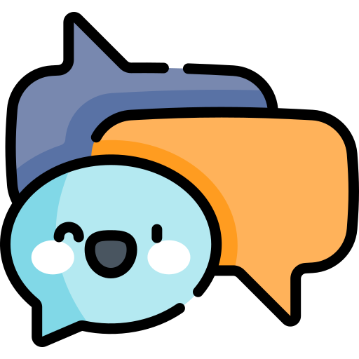 gruppenchat Kawaii Lineal color icon