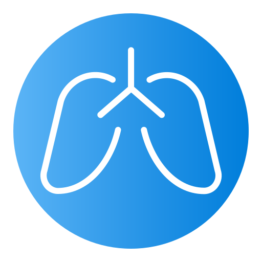pulmones Generic Flat Gradient icono