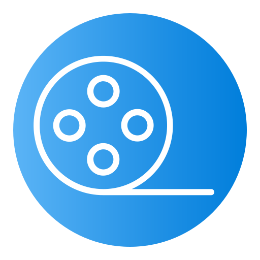 Roll film Generic Flat Gradient icon