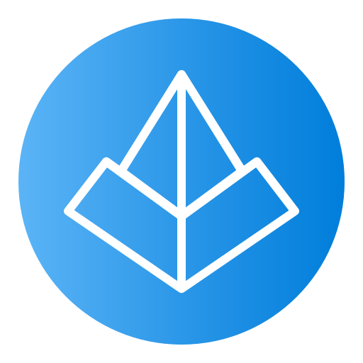 피라미드 Generic Flat Gradient icon