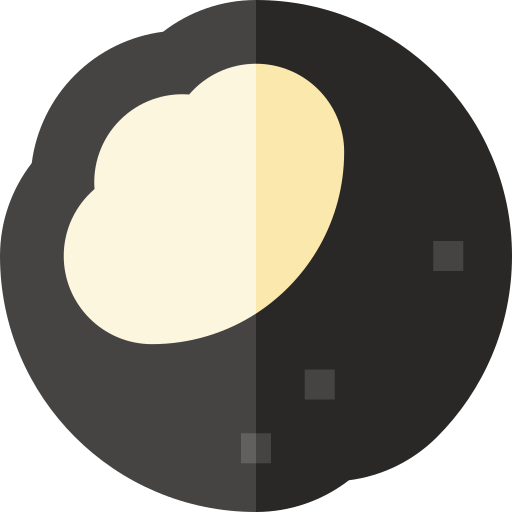 truffel Basic Straight Flat icoon