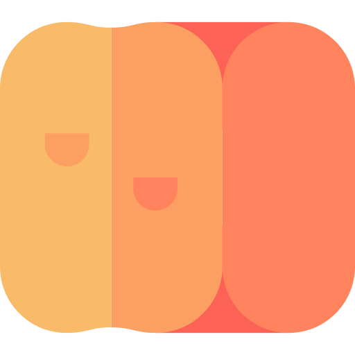 Caramel Basic Straight Flat icon