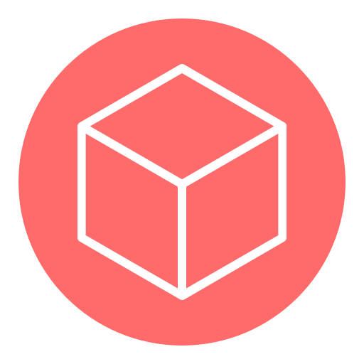 Куб Generic Flat иконка
