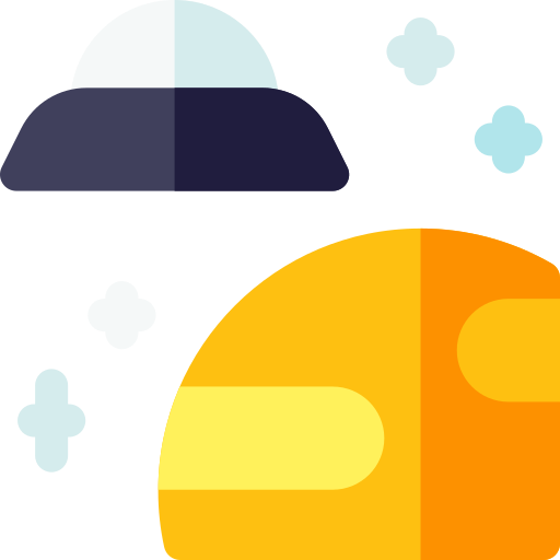Ufo Basic Rounded Flat icon