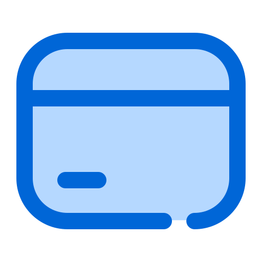 tarjeta de débito Generic Blue icono