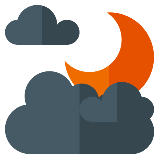 Cloudy day Generic Flat icon