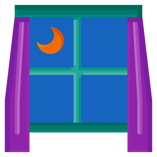 noche Generic Flat icono
