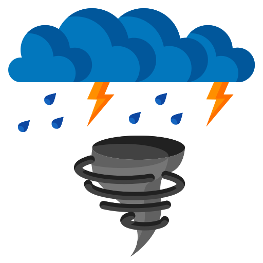 Storm Generic Flat icon