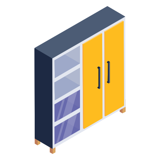 Cupboard Generic Isometric icon