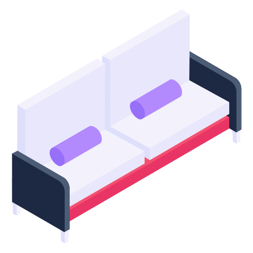 sofa Generic Isometric ikona