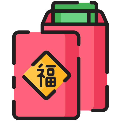Hongbao Generic Outline Color icon