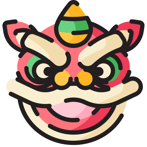 barongsai Generic Outline Color icoon