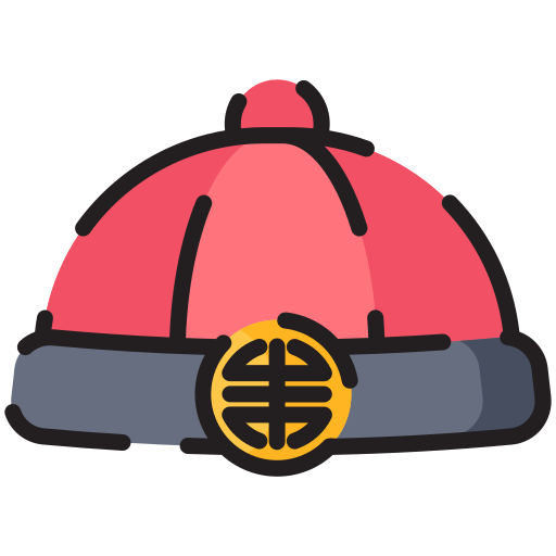 chinesischer hut Generic Outline Color icon