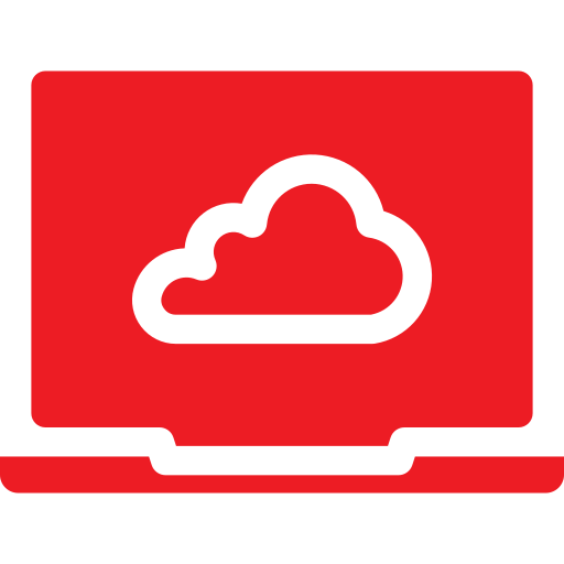 cloud computing Generic Flat icona