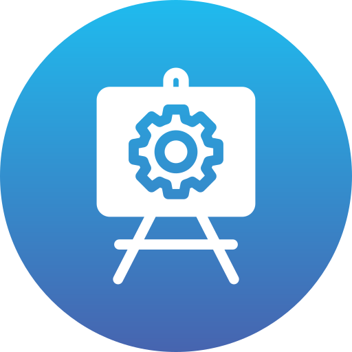 estrategia de negocios Generic Flat Gradient icono