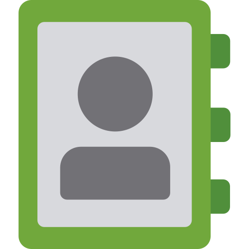 adressbuch Generic Flat icon