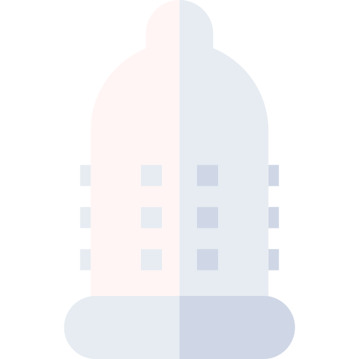 콘돔 Basic Straight Flat icon