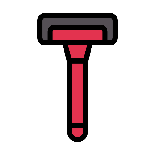 Razor blade Vector Stall Lineal Color icon