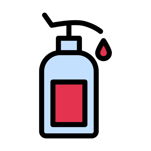 Liquid soap Vector Stall Lineal Color icon