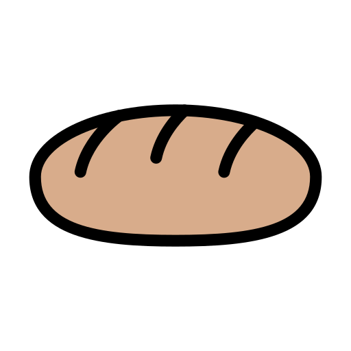 Bread Vector Stall Lineal Color icon