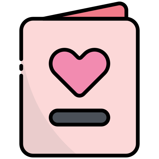 Greeting card Generic Outline Color icon