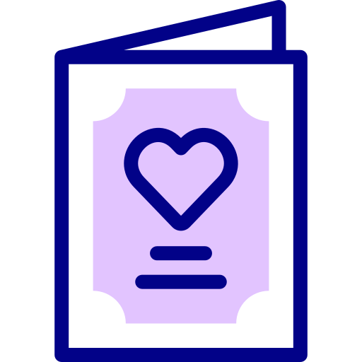 Card Detailed Mixed Lineal color icon