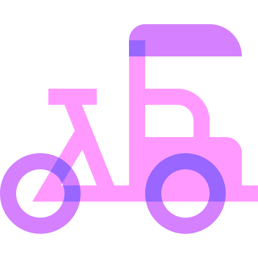 pedicab Basic Sheer Flat Ícone