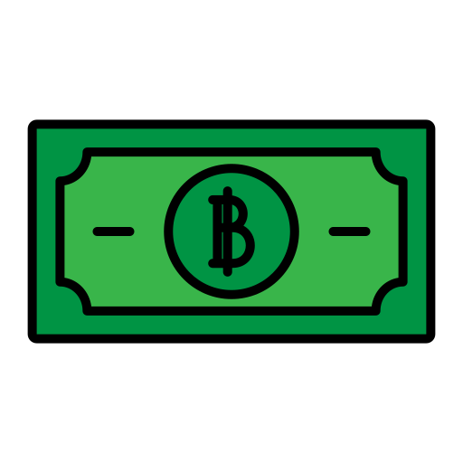 baht Generic Outline Color icon