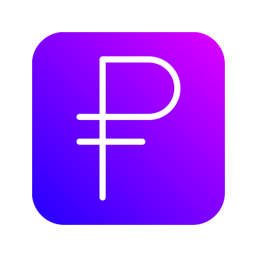 ルーブル Generic Flat Gradient icon