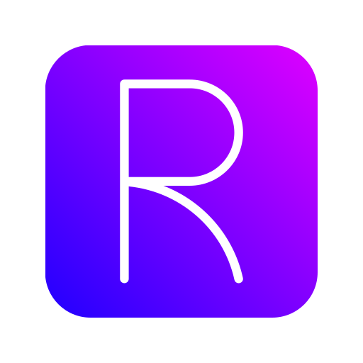 rand Generic Flat Gradient icoon