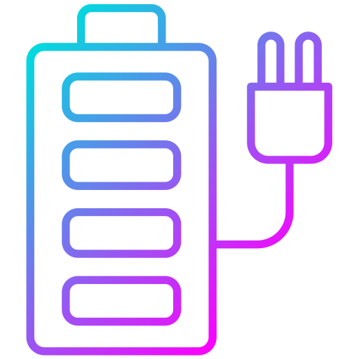 バッテリーの充電 Generic Gradient icon