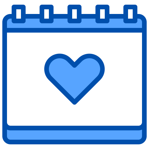 calendrier xnimrodx Blue Icône