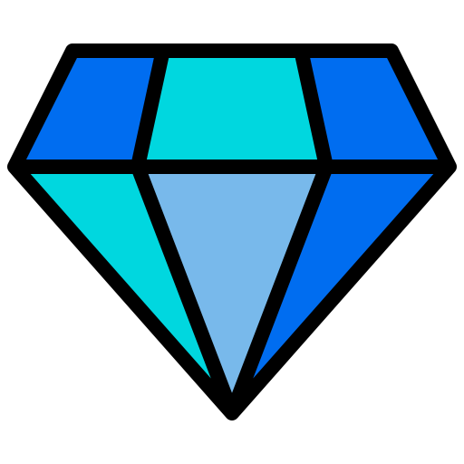 diamant xnimrodx Lineal Color Icône