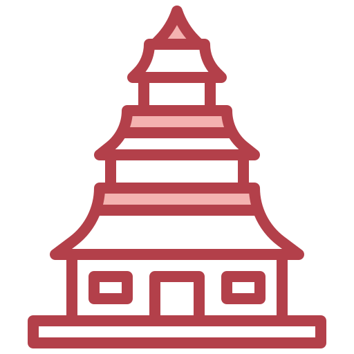 pagode Surang Red Icône