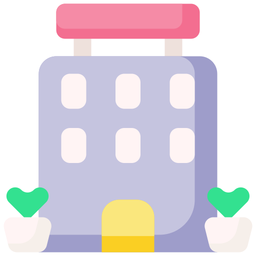 Hotel Generic Flat icon