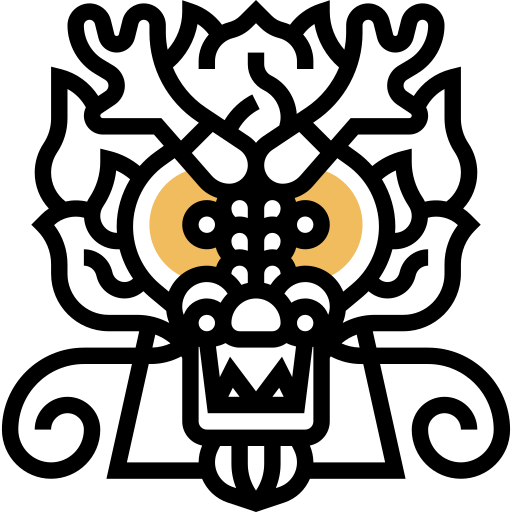 drachen Meticulous Yellow shadow icon