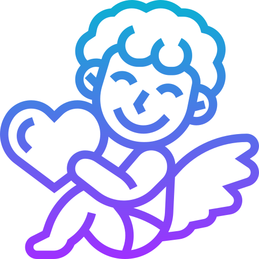 Cupid Meticulous Gradient icon