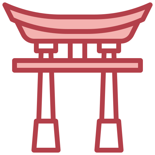 brama torii Surang Red ikona
